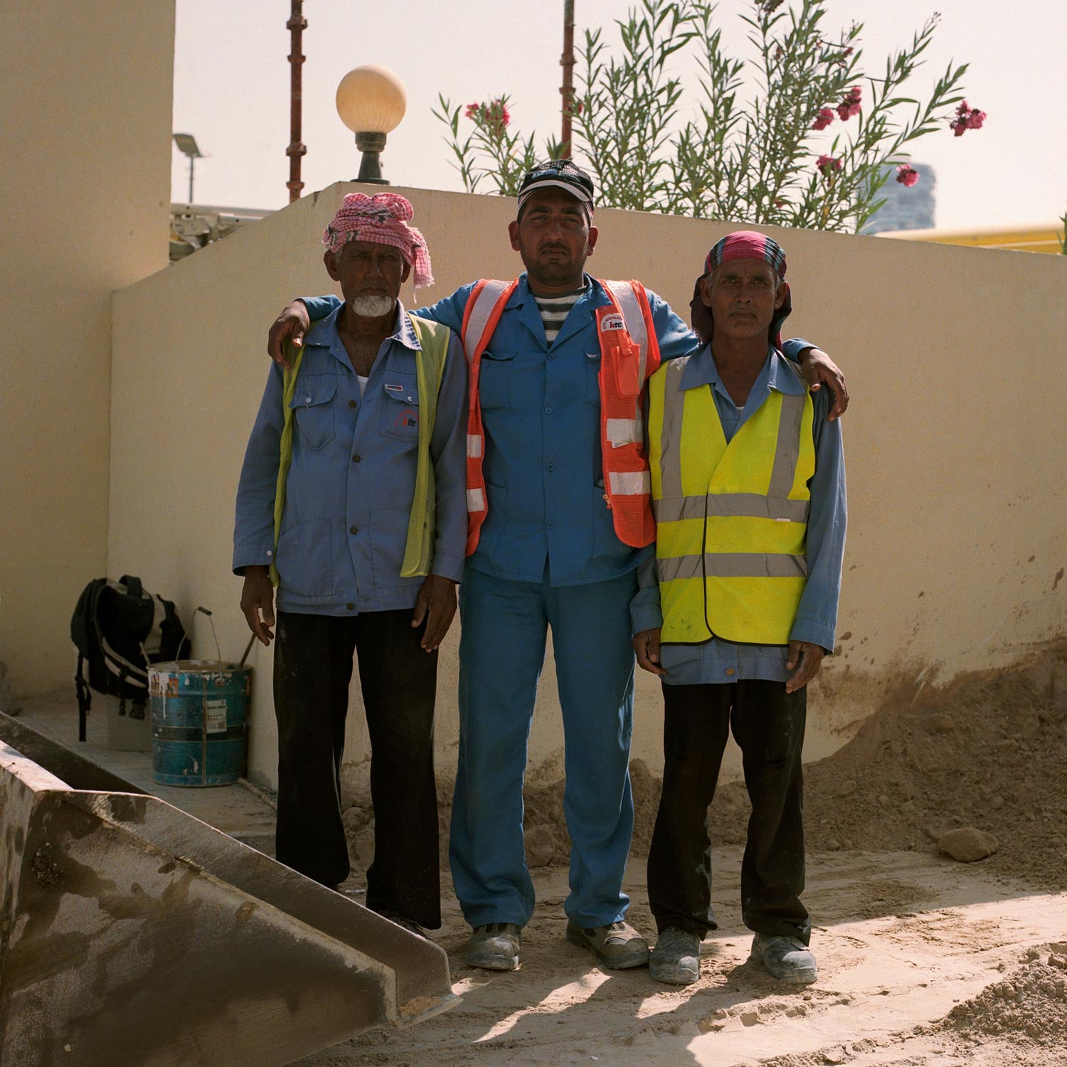 construction worker in Dubai.
